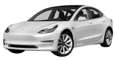 Tesla model 3 for rent in Dubai